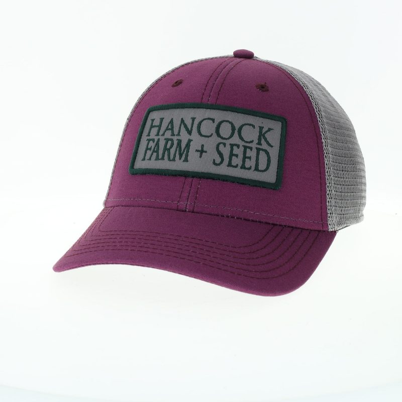 HancockFarm SeedPurpleTopTruckersHat